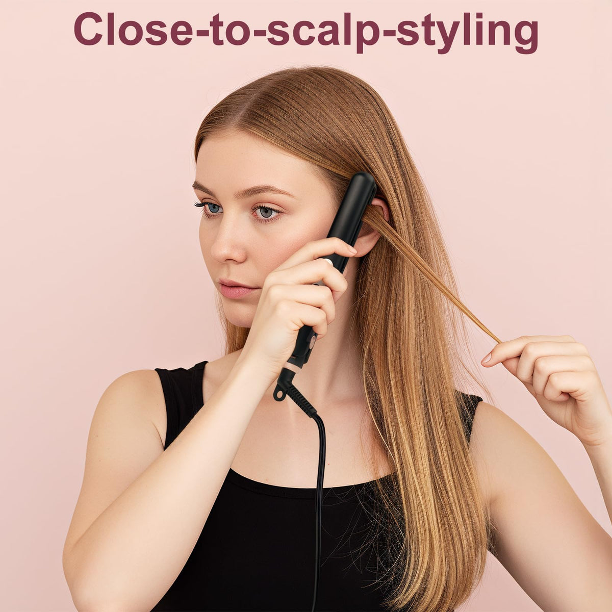 JAETON 2-in-1 styling for bangs and pixie cuts demonstration