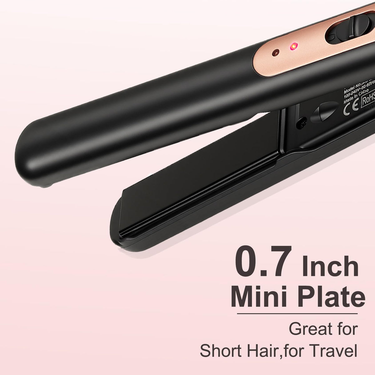 JAETON ceramic tourmaline plates close-up for smooth results