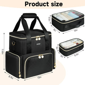 Jaffzora bag offers three carry options for travel and home use