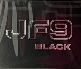 JF9 Black label detail emphasizing premium quality and precision