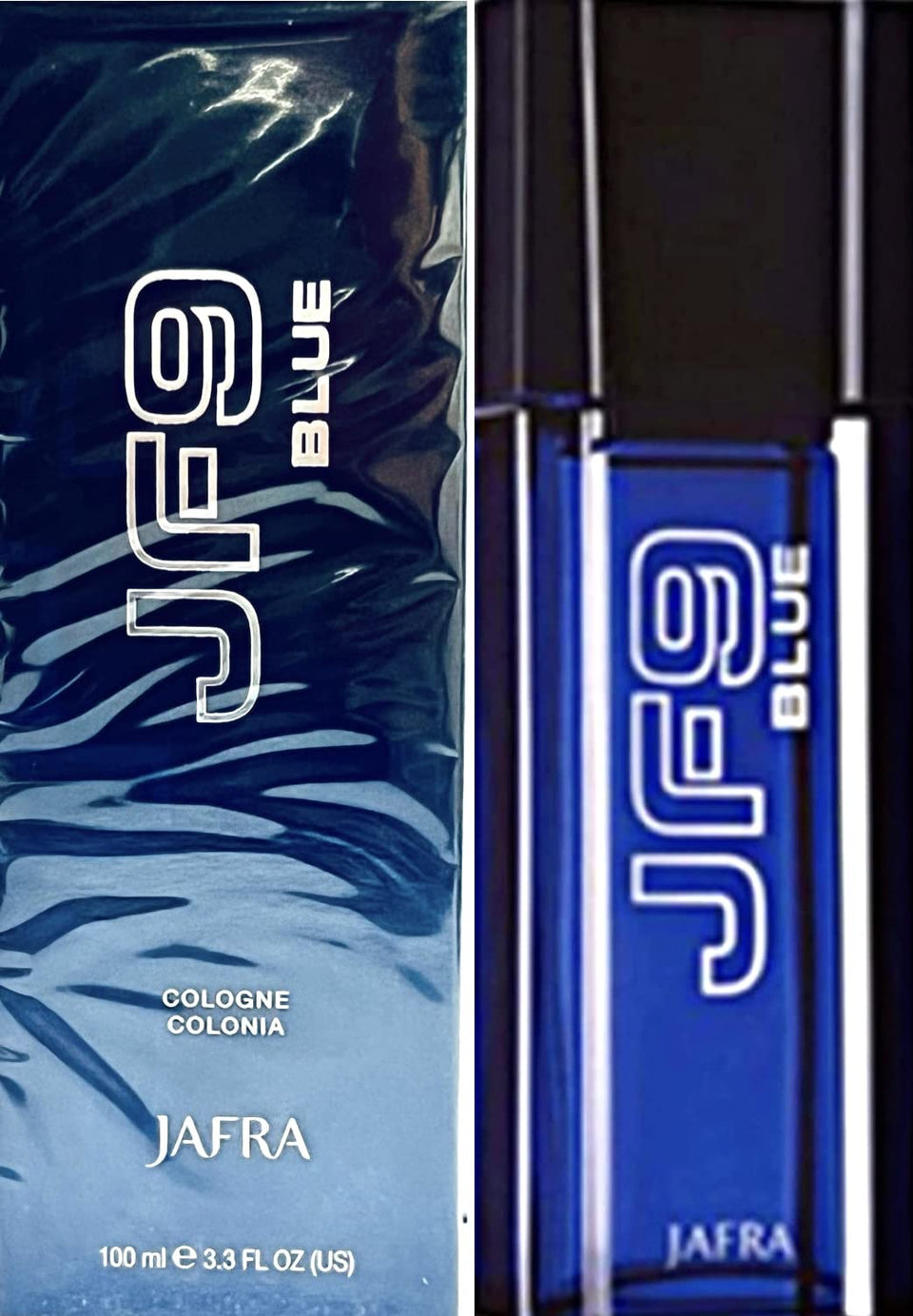 Jafra JF9 Blue Cologne bottle front for daily wear