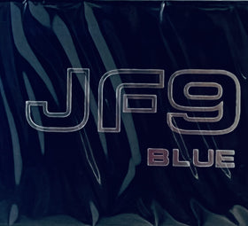 Jafra JF9 Blue Cologne label detail showcases modern branding and authenticity