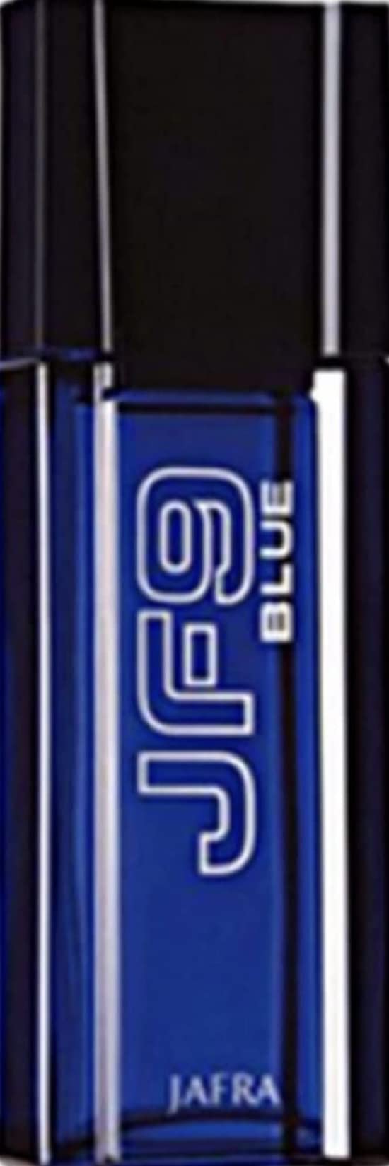 Jafra JF9 Blue Cologne spray illustrates even diffusion for all-day freshness