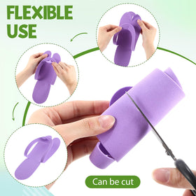 JaGely anti-slip EVA foam pedicure slippers for spa safety