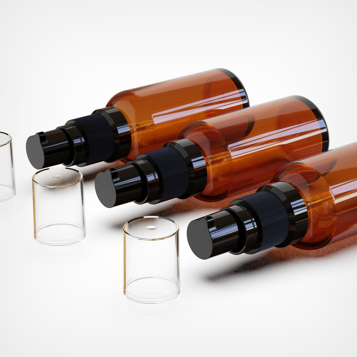 Jagolain black pump cap ensuring secure application.