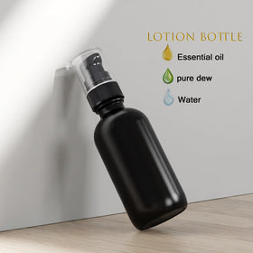 Jagolain UV-protected glass bottles protect contents from light.