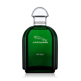 Jaguar by Jaguar for Men bottle-side view, balanced notes for all-day confidence.