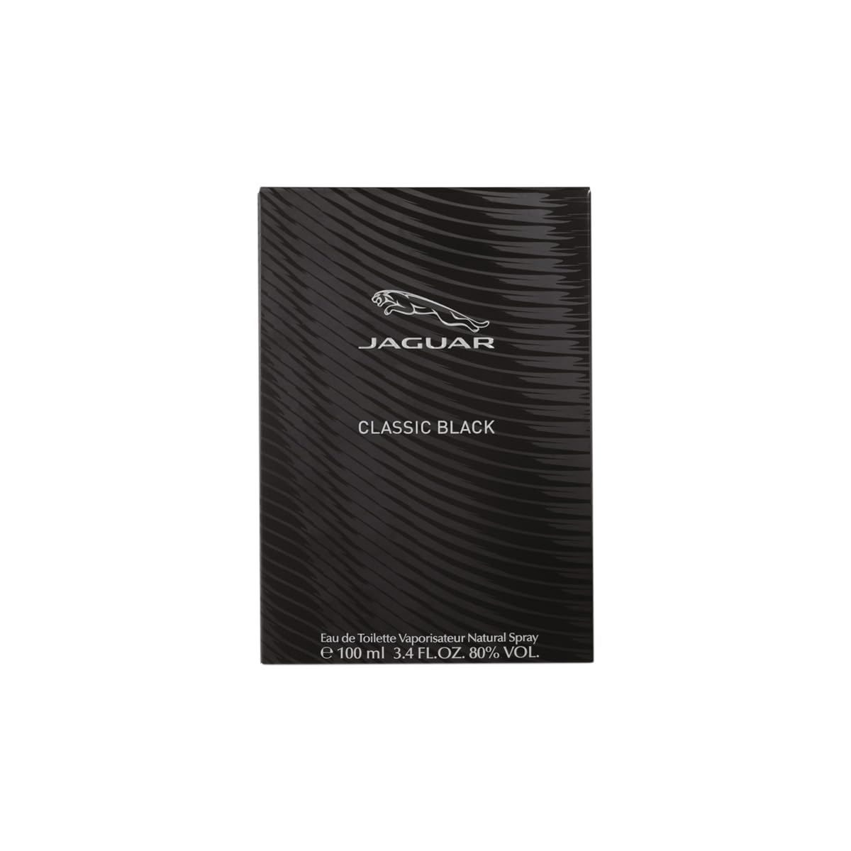 Jaguar Classic Black spray bottle in use for daily wear