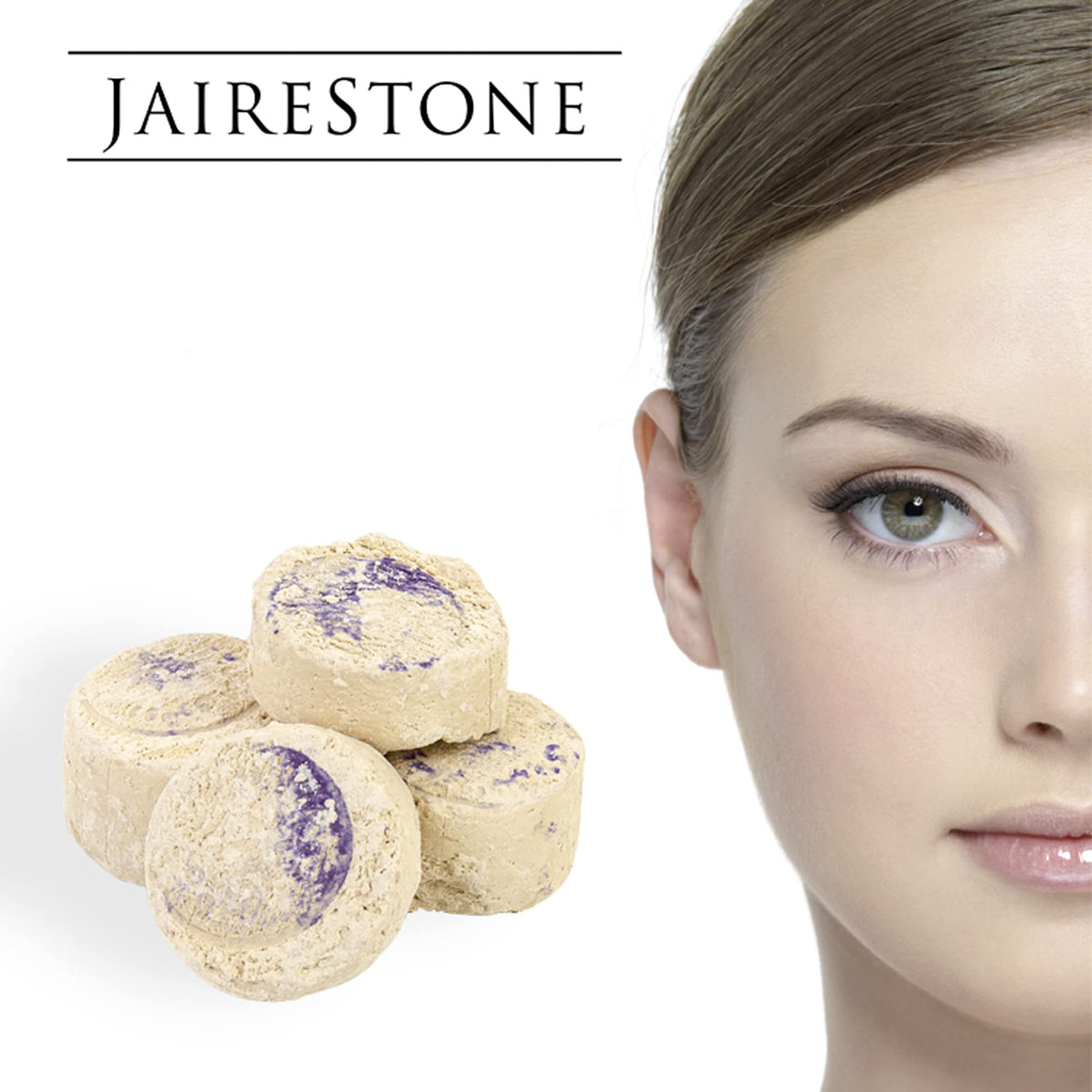 JAIRESTONE exfoliation routine setup for home spa feel