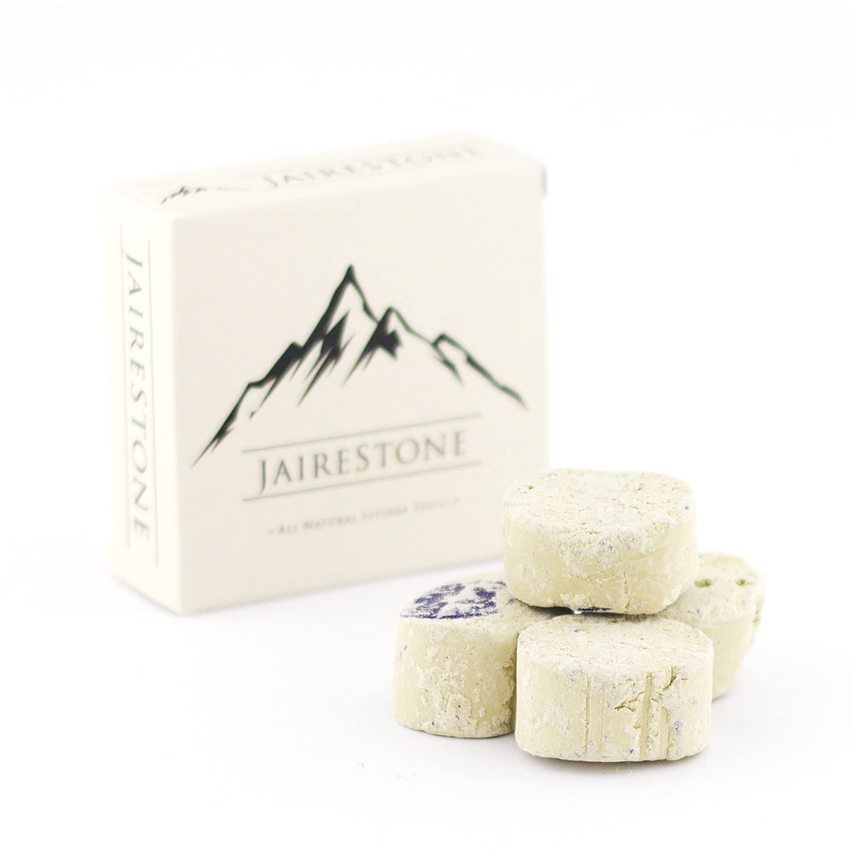 JAIRESTONE Sefidab exfoliation stones in four pieces for at-home smoothing