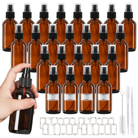 Jaisie.W amber glass spray bottle 4oz ideal for perfumes on the go