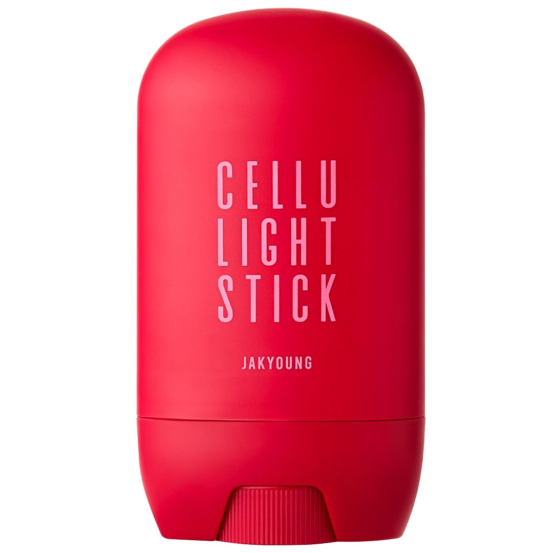 JAKYOUNG Cellu-Light balm applied to thighs for firming feel