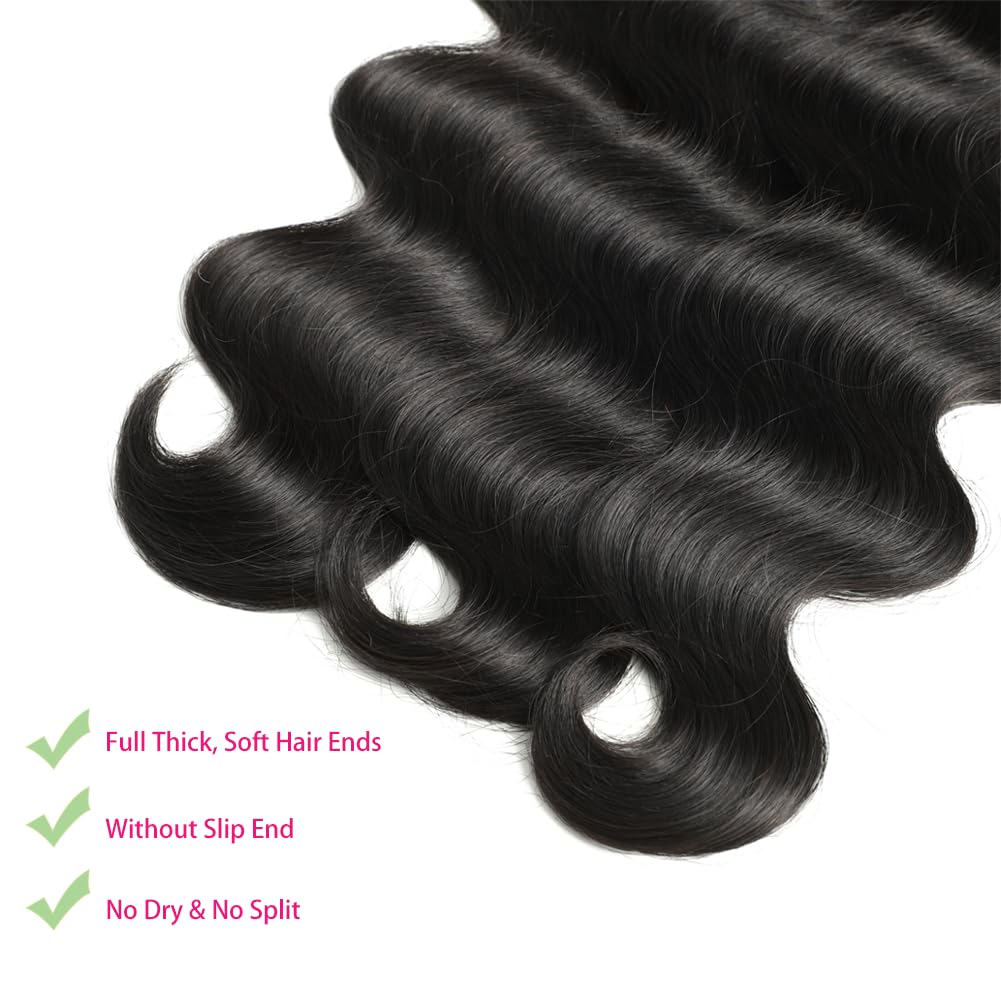 Jaliyah bundles ends close view highlight neat, tangle-free texture