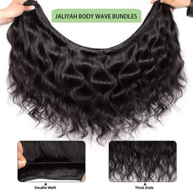 Jaliyah bundles dyed and bleached-ready, versatile styling options
