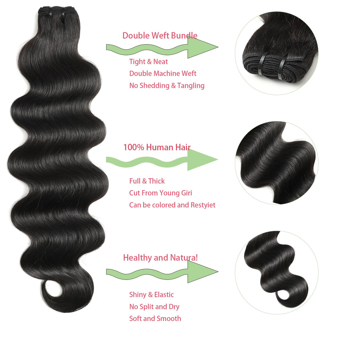 Jaliyah natural-black color blends seamlessly for realistic look