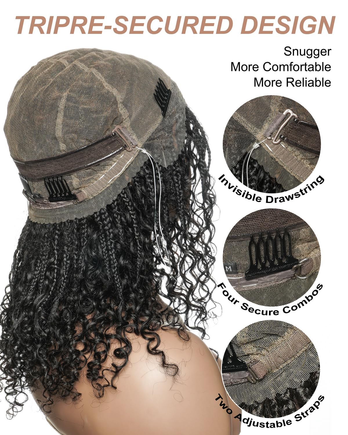 JALIZA pre-plucked hairline and soft curls for salon-inspired realism