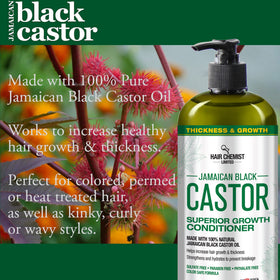 Jamaican Black Castor Oil Conditioner natural ingredients focus for scalp nourishment