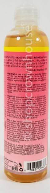 Jane Carter Solution Curls to Go on wet curls showing defined texture