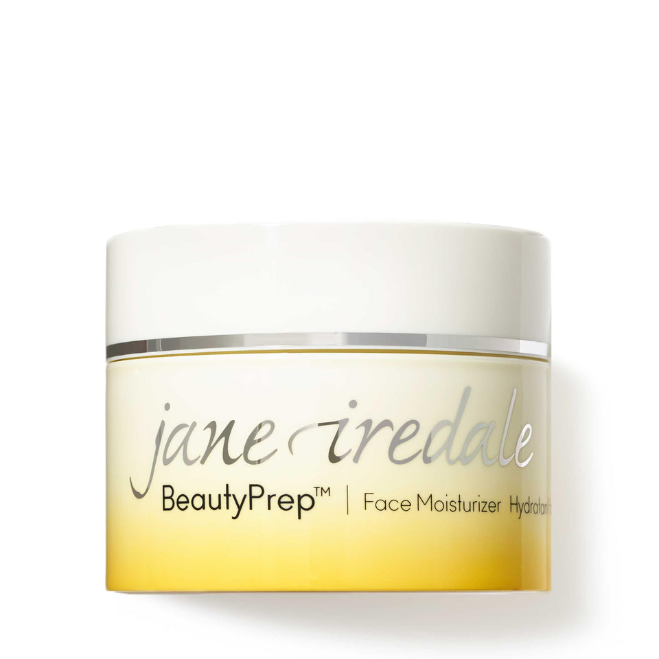 Jane Iredale BeautyPrep Moisturizer with airless pump for smoother makeup application