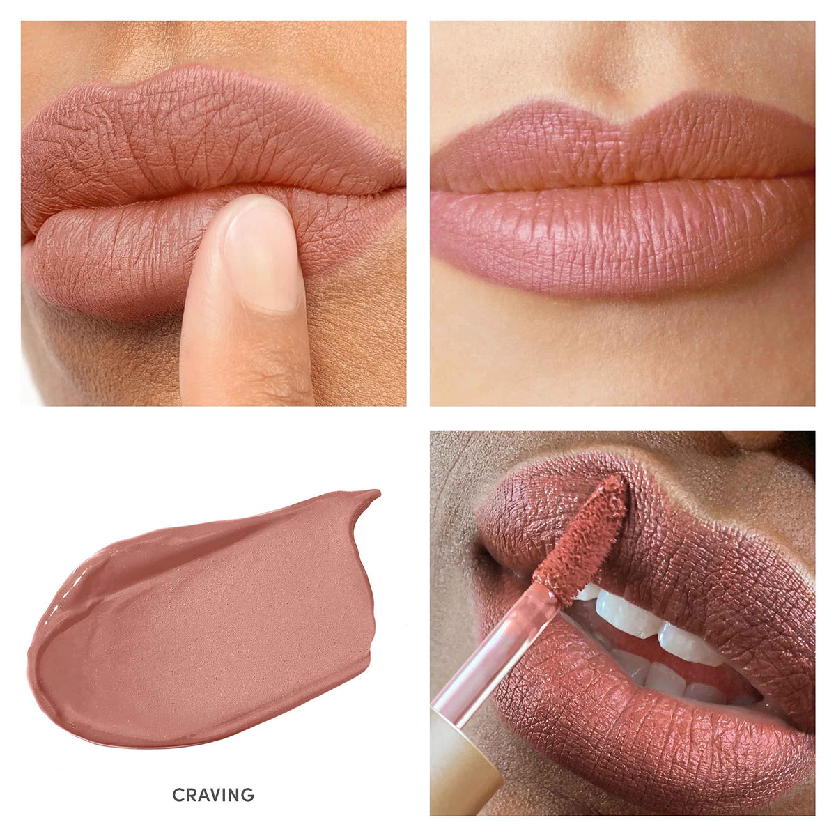 Jane Iredale Beyond Matte Lip Stain color swatch reveals rich, lasting shade