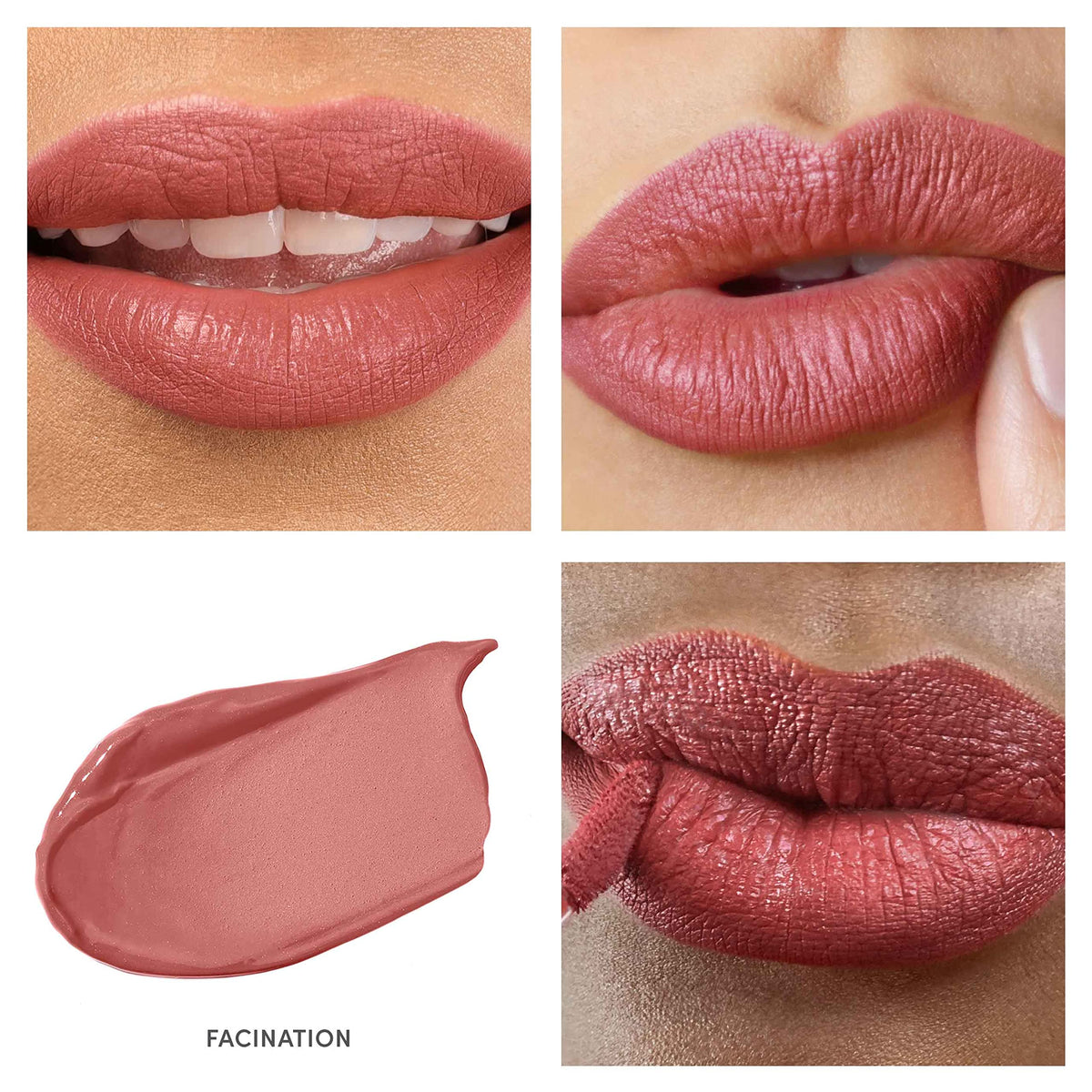 Jane Iredale Beyond Matte Lip Stain ergonomic applicator for controlled coats.