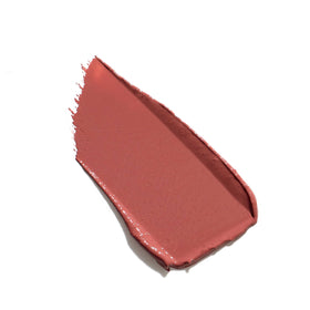 jane iredale ColorLuxe Lipstick swatch shows rich pigment and long-lasting color.