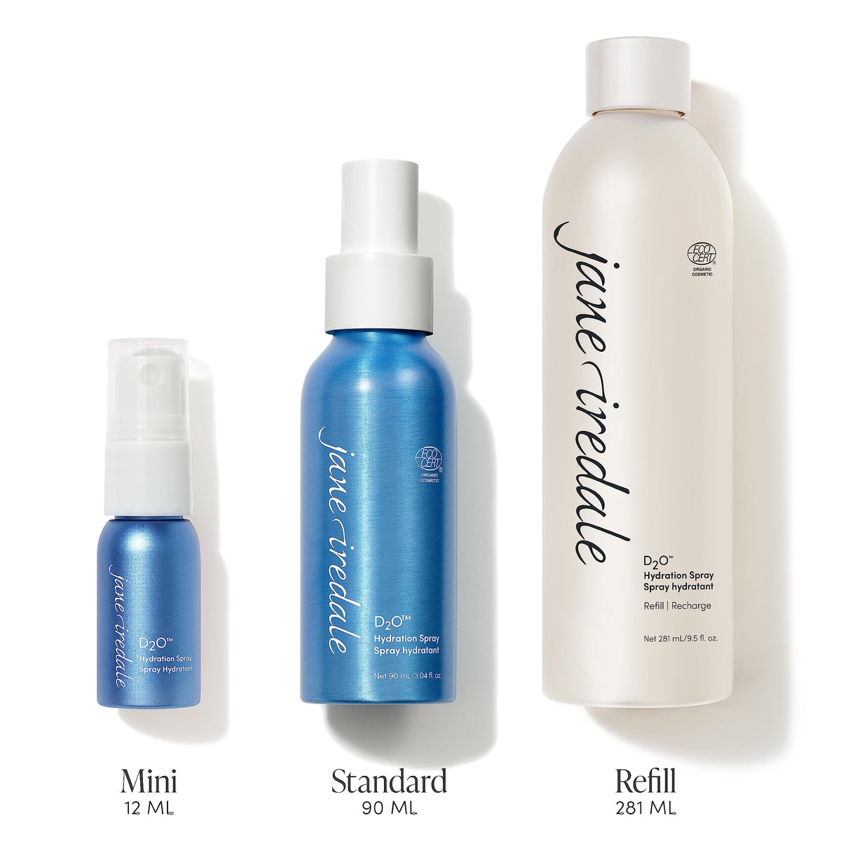 Jane Iredale D2O Hydration Spray post-laser use supports gentle, soothing aftercare.