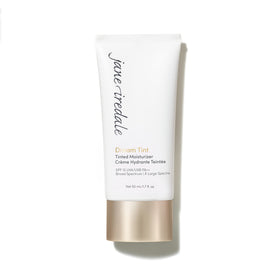 Jane Iredale Dream Tint bottle shows weightless hydration with SPF 15.
