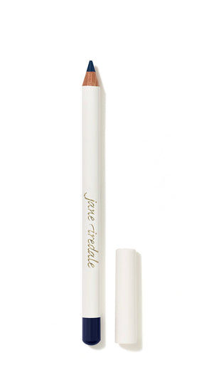 Jane Iredale Eye Pencil Midnight Blue glides smoothly for waterline definition.