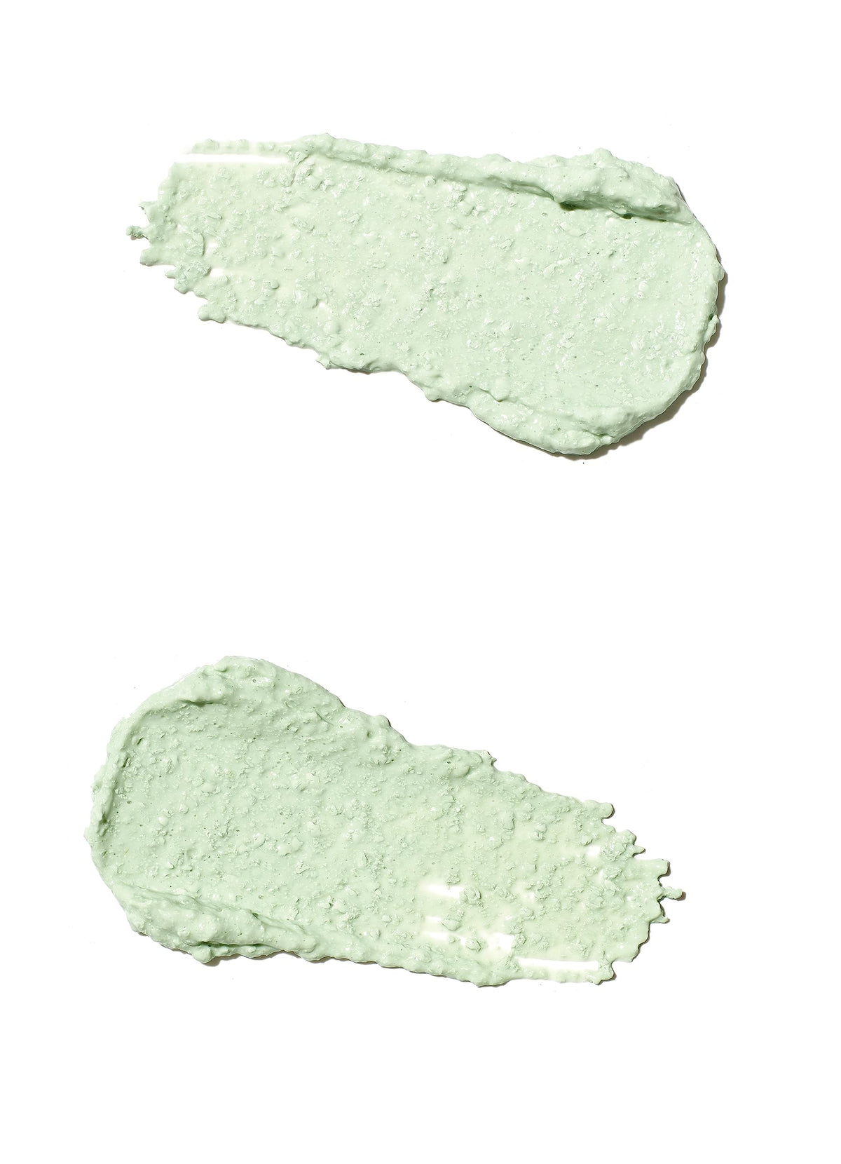 Jane Iredale HydroPure green tint swatch showing dewy finish and balanced skin tone.
