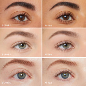Jane Iredale Lash Fixation tapered brush detail for root-to-tip lift.
