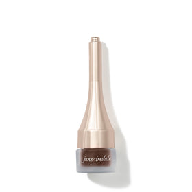 Jane Iredale Mystikol Eyeliner Dark Topaz cap brush for precise, long-lasting lines.