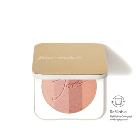 Close-up of PureBronze refill blends shades for a soft, glowing complexion