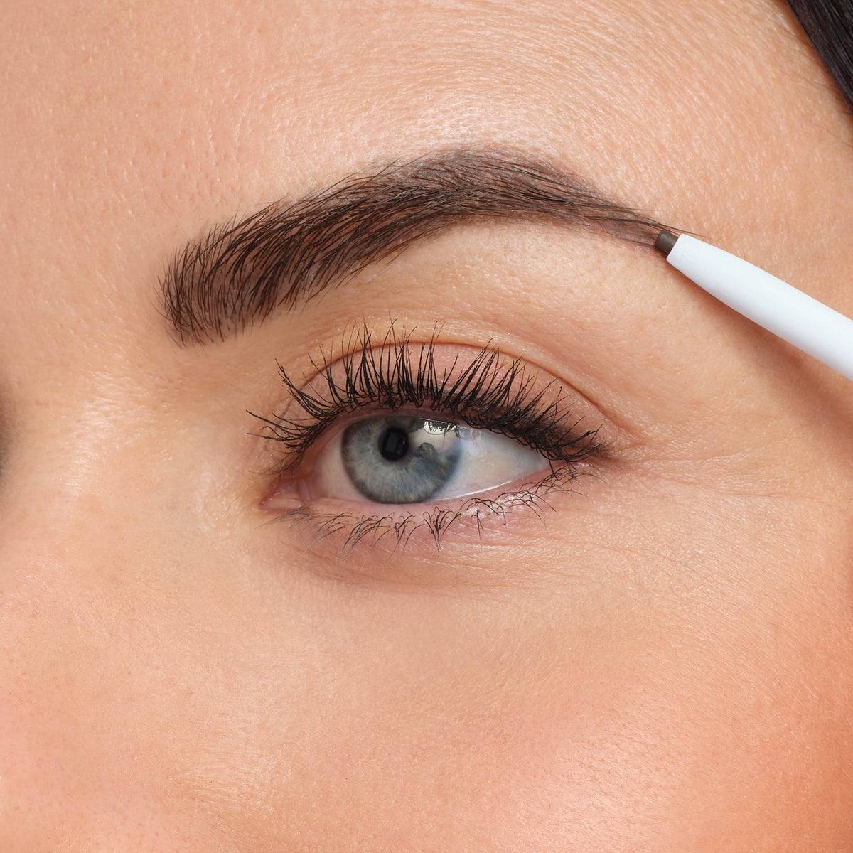 Long-wear formula of PureBrow Pencil stays in place through daily activities.