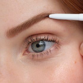 Packaging for Jane Iredale PureBrow Precision Pencil with retractable design.