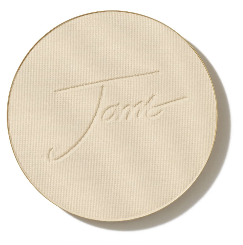 Jane Iredale PurePressed Base refill compact for on-the-go coverage and SPF protection.