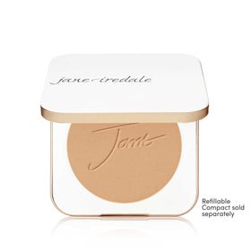 Jane Iredale PurePressed Base water-resistant finish lasts up to 40 minutes