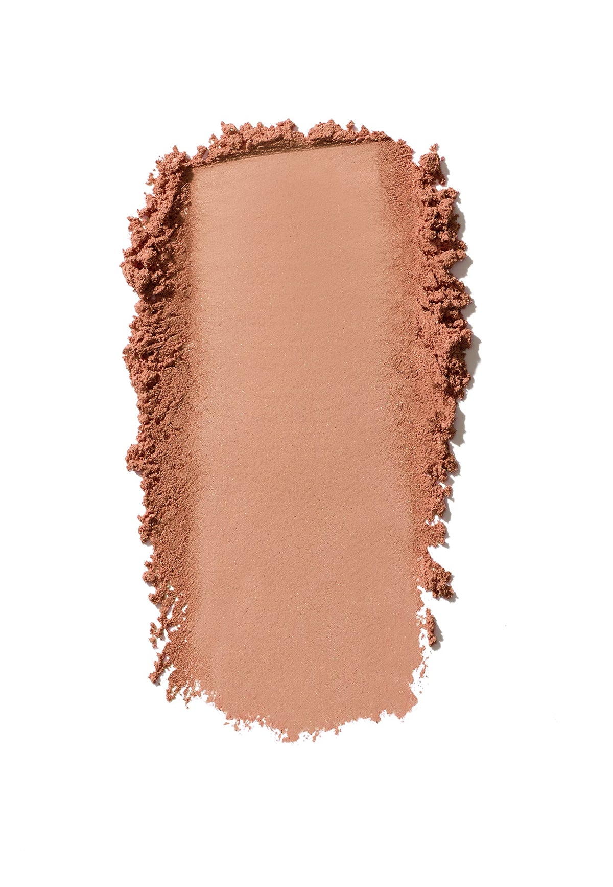 Jane Iredale PurePressed Blush swatch on skin, showing smooth application for blended cheeks.