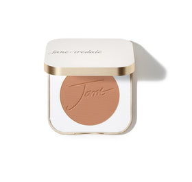 Jane Iredale PurePressed Blush compact with natural color for all skin tones, ideal for day-to-night looks.