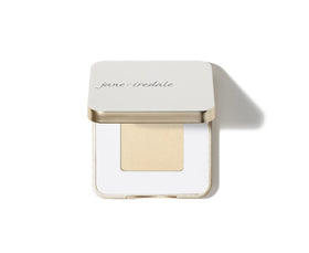 Jane Iredale PurePressed Eye Shadow Oyster pan shows neutral matte and shimmer tones for versatility