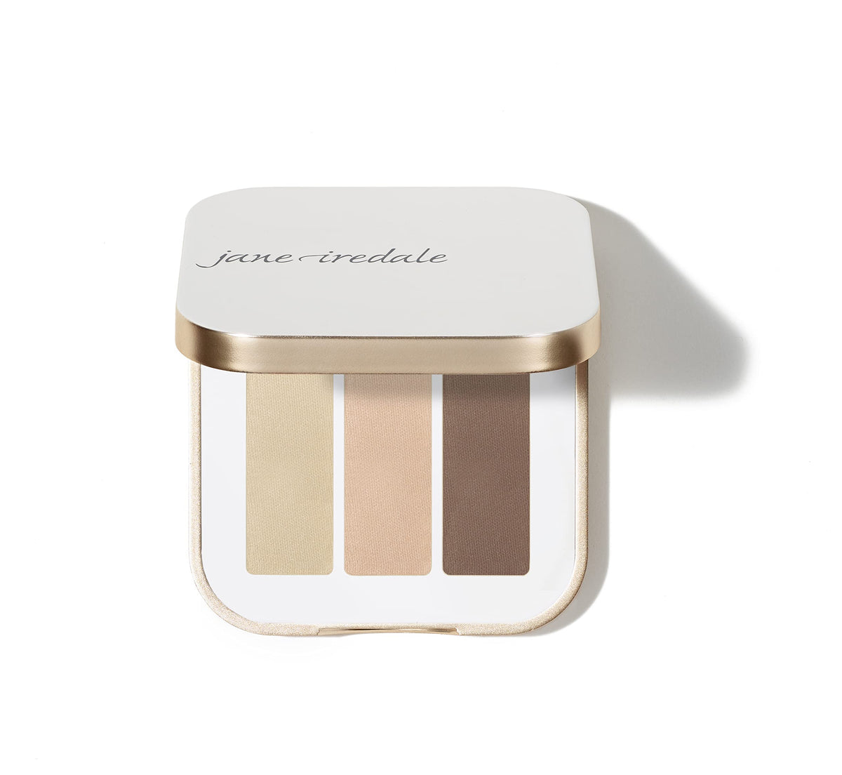 Jane Iredale PurePressed Eye Shadow Triple Sweet Spot palette with rich, blendable color.