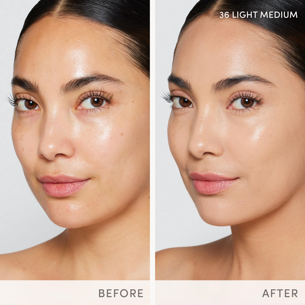 Jane Iredale Skintuion buildable coverage on skin; natural look.