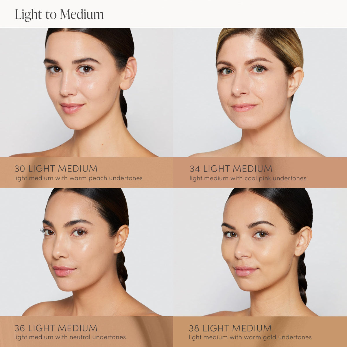 Jane Iredale Skintuition SPF 30 application image showing seamless blending