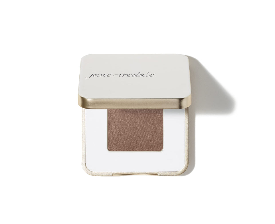jane iredale PurePressed Eye Shadow Supernova compact showing neutral shade range for versatile looks.