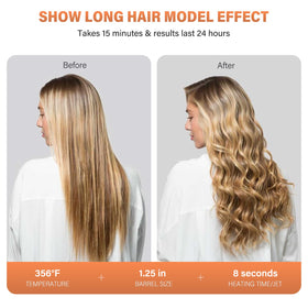 Janelove barrels collection 0.35-1.25 inch demonstrates versatile curl options