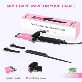 Janelove dual voltage design for global travel and on-the-go styling.
