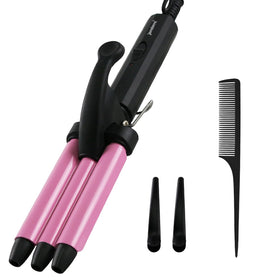Janelove mini hair crimper with a compact design for quick travel styling.