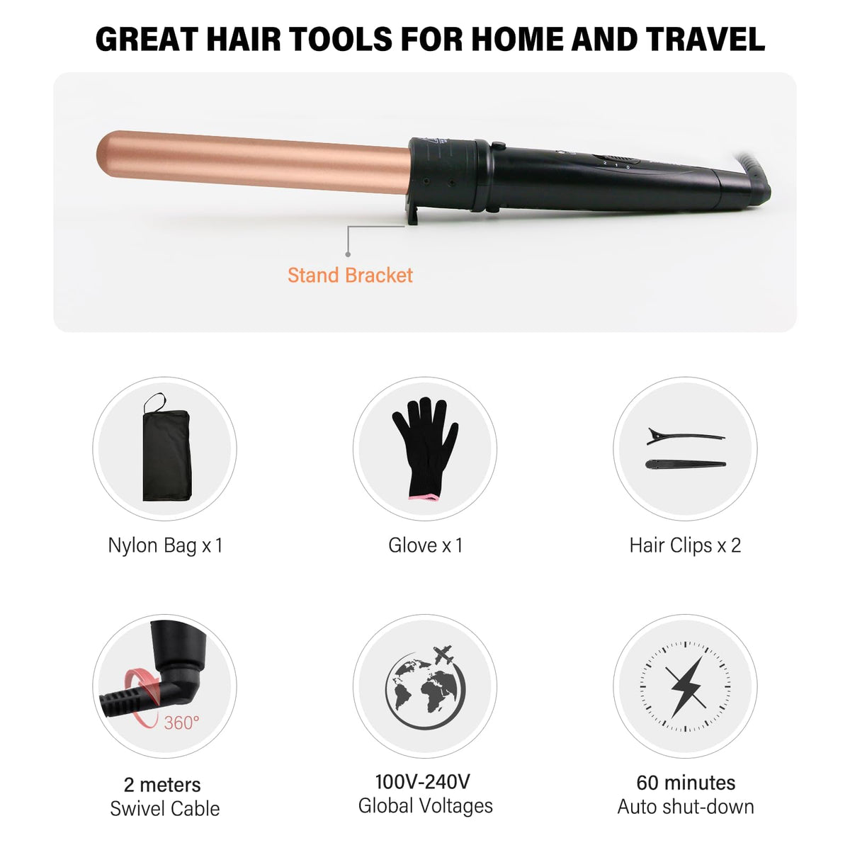 Janelove auto-off safety feature protects hair and device
