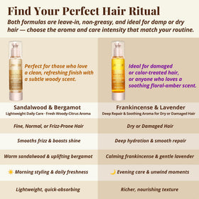 JANICORN Leave-In Hair Oil ready for pre-dry styling to boost softness
