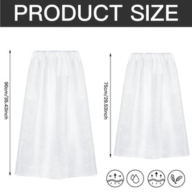 Janmercy disposable spa wrap 90cm extended view showing adjustable fit